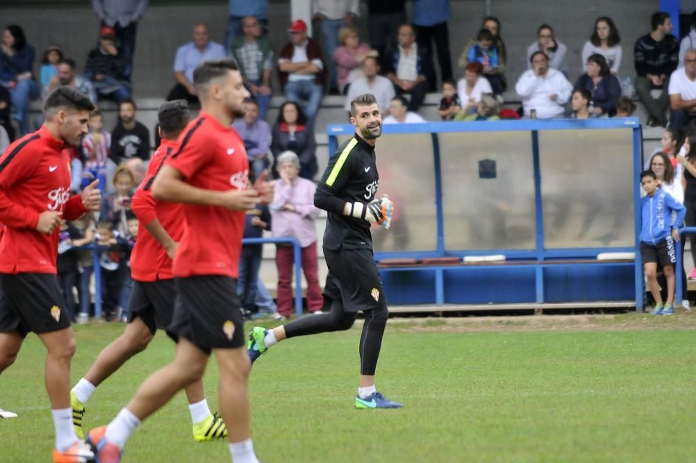 Entrenamiento del Sporting