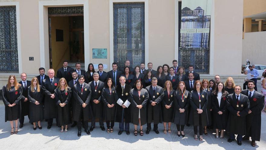 187 letrados juran en Málaga durante el año judicial 16-17