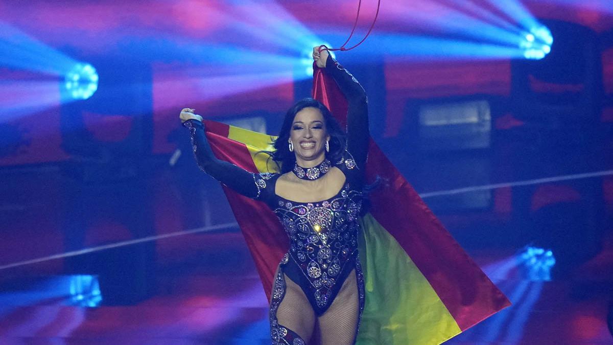 Chanel llega a la final de la gala de Eurovisión 2022