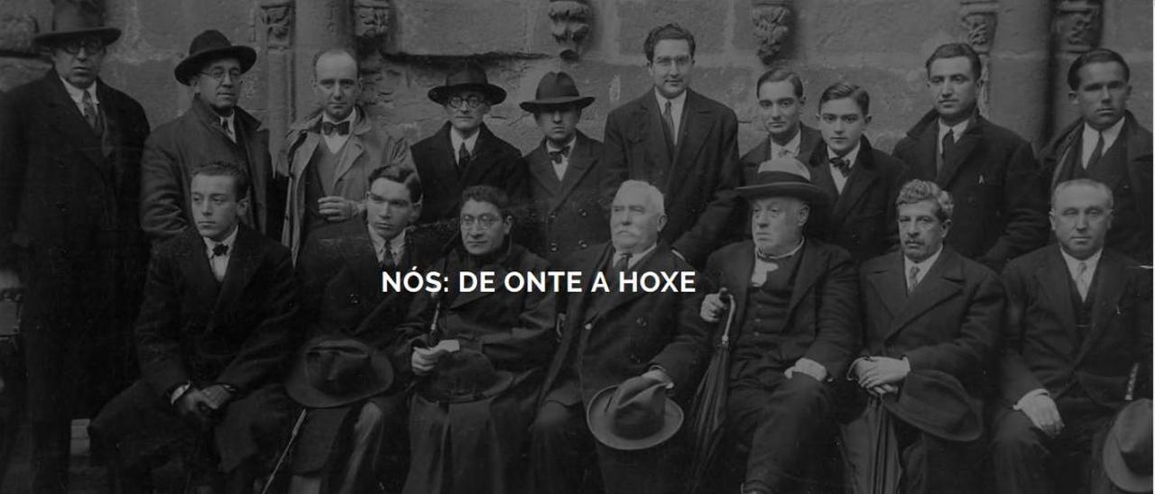 Integrantes da Xeración Nós.