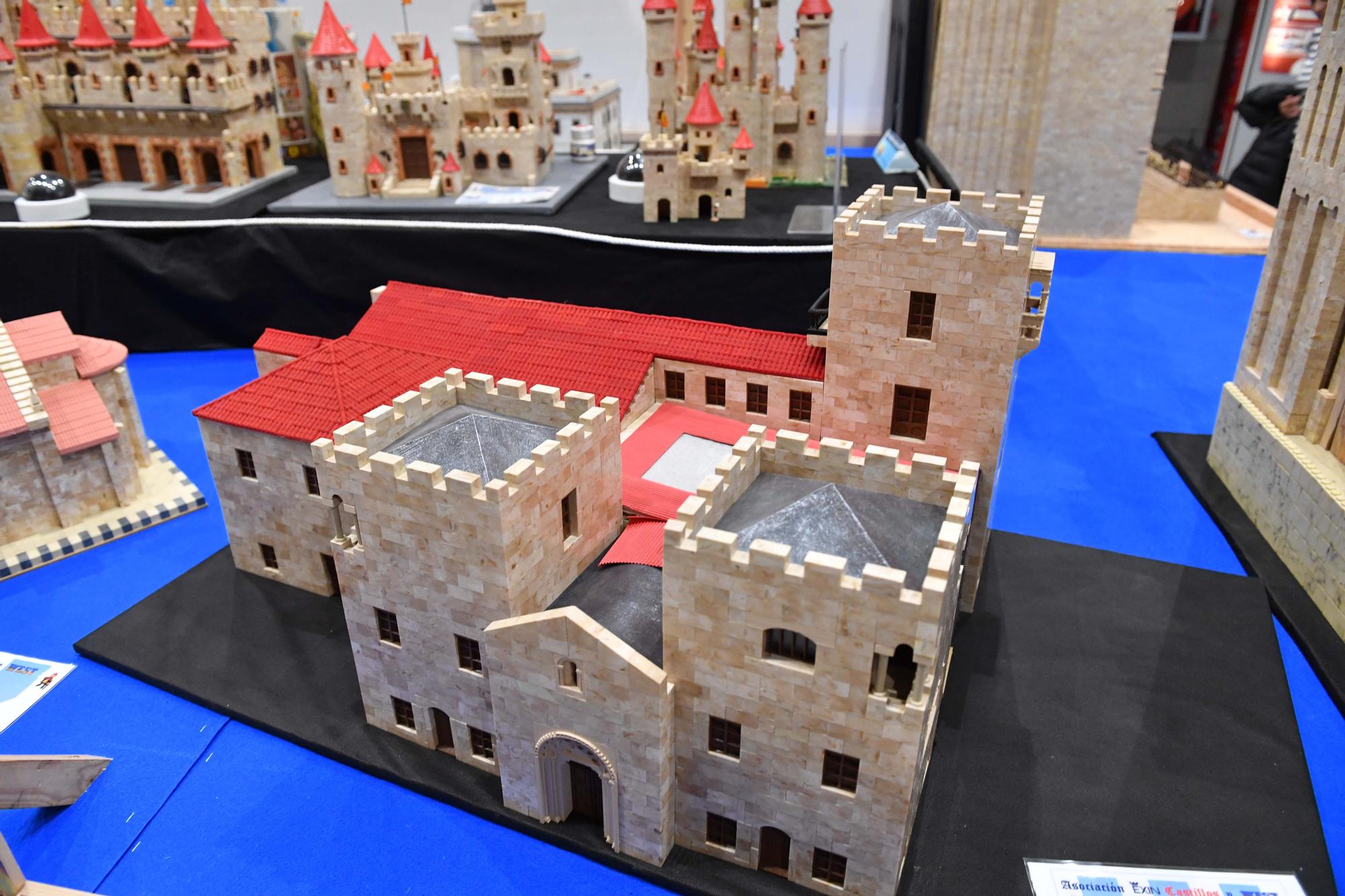 Exposición de réplicas de edificios gallegos hechas con Exin Castillos