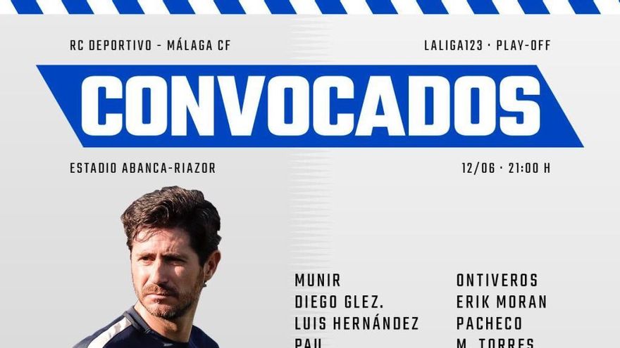 Convocatoria oficial para viajar a Riazor