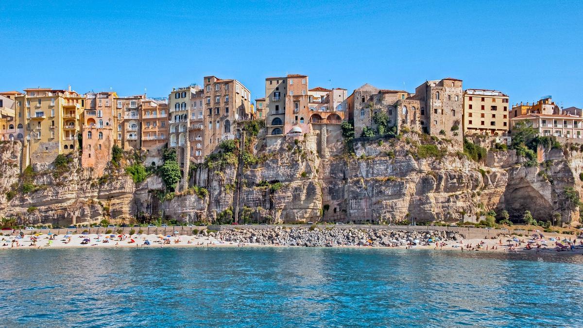 Mar Tirreno, Tropea, pueblo más bonito, Italia