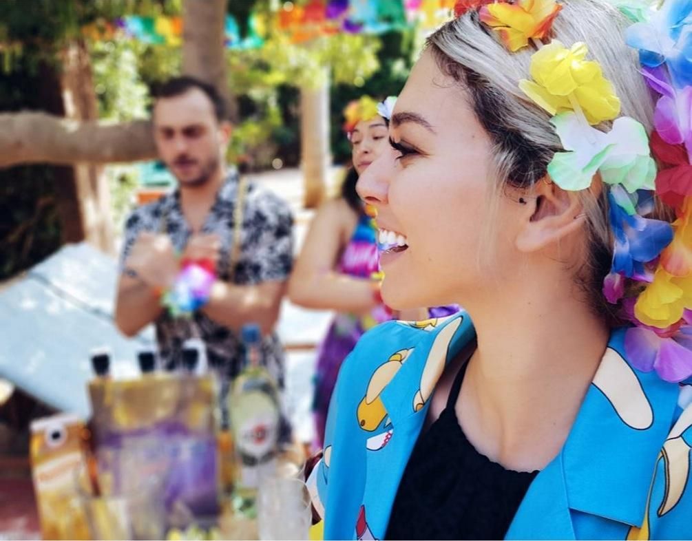 Blanca Suárez se pone hawaiana
