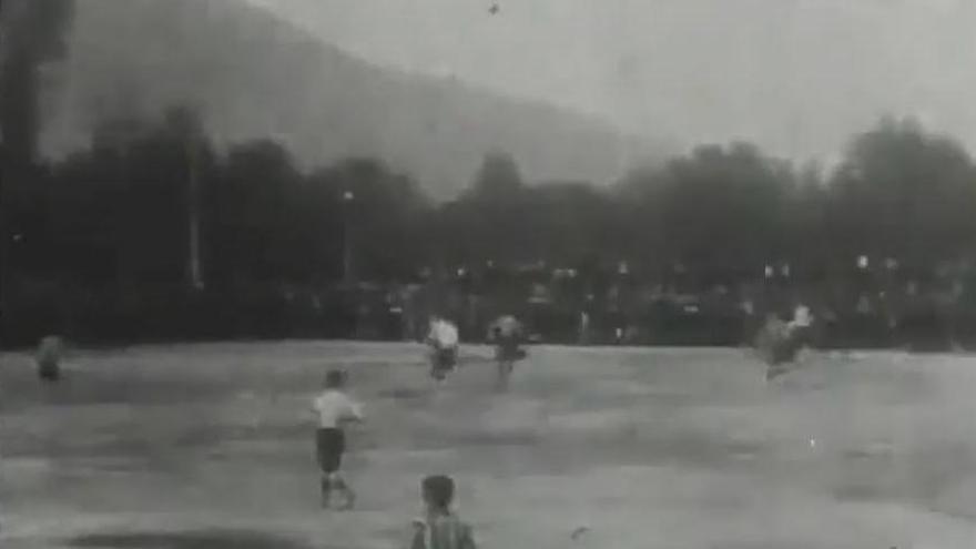 El vídeo en el que se ve el Oviedo de 1922