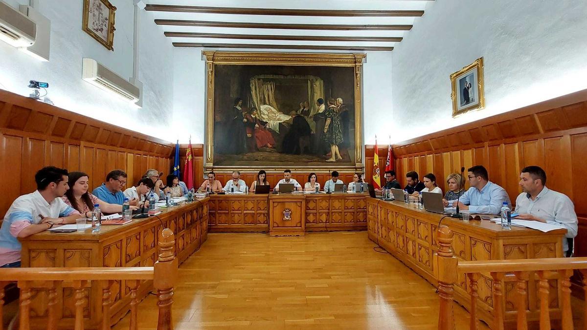 Sesión plenaria en Caravaca correspondiente al mes de junio