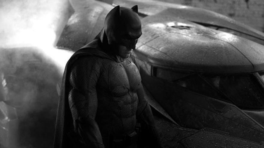 Ben Affleck caracterizado como &#039;Batman&#039;.