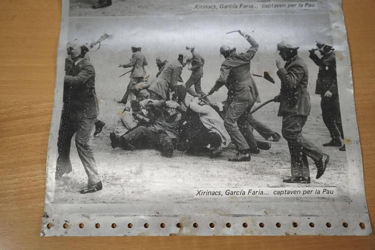 Fotografías y documentos clandestinos de los inicios de la transición