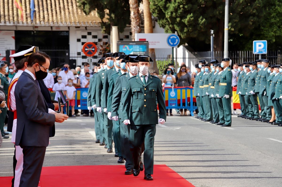 La Guardia Civil honra a su patrona en Murcia