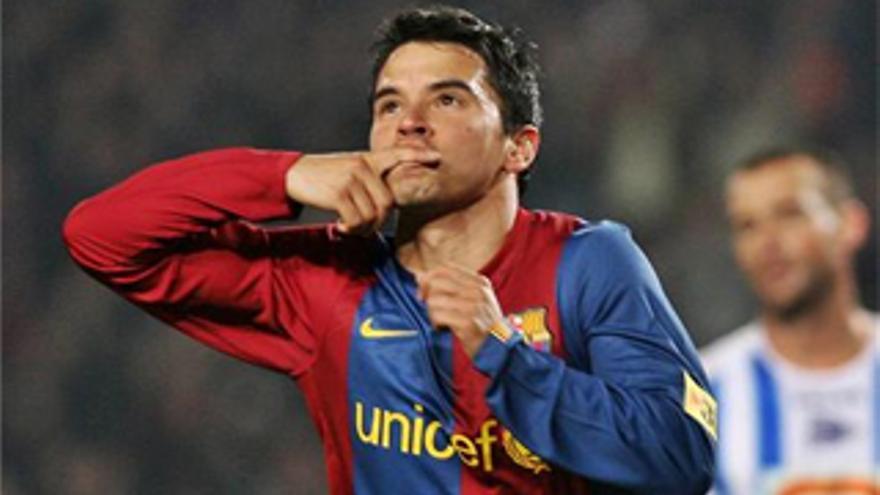 Saviola deja el Barça &quot;con sabor amargo&quot; horas después del desenlace de la Liga