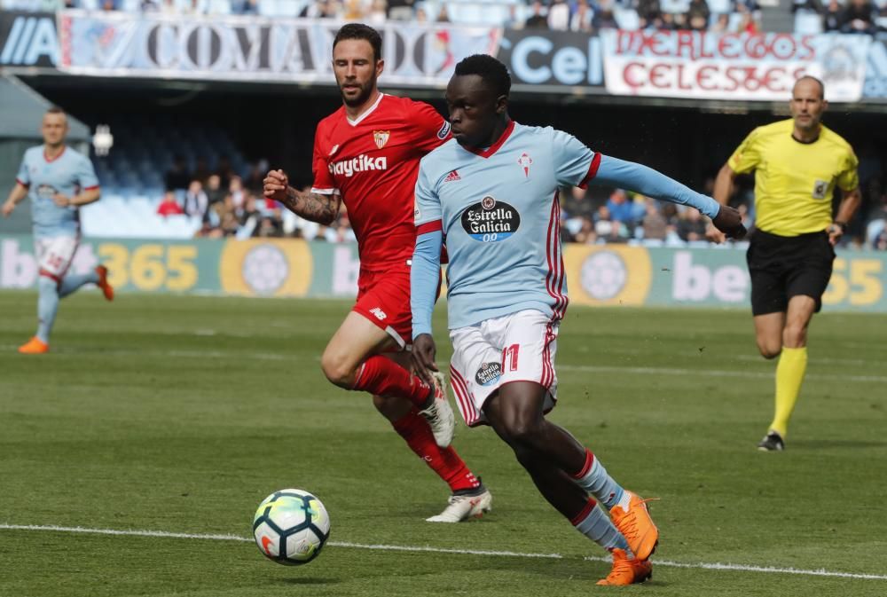 Galería de imágenes con las mejores fotografías de la goleada del Celta al Sevilla (4-0) en Balaídos.