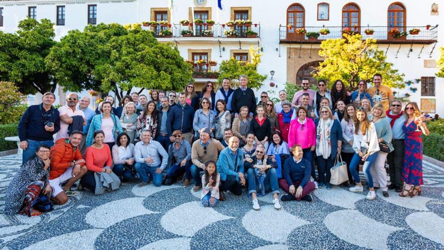 Representantes de agencias del turismo, en Marbella.