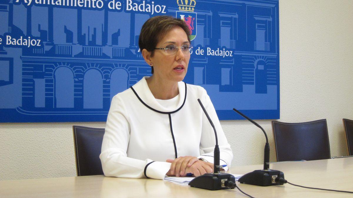 María José Solana durante una rueda de prensa en una imagen de archivo.