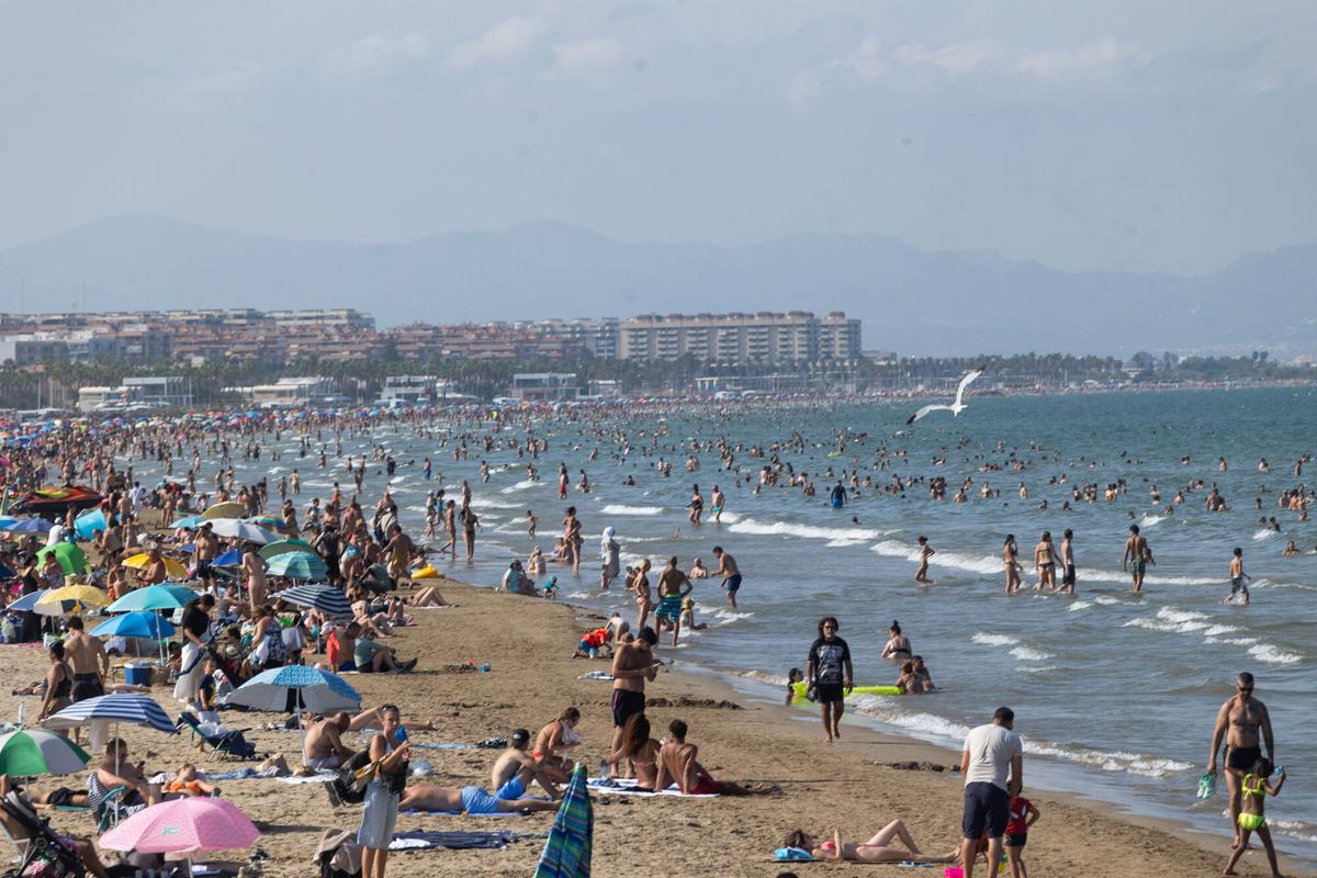 Valencia. VLC. Calor, Playa