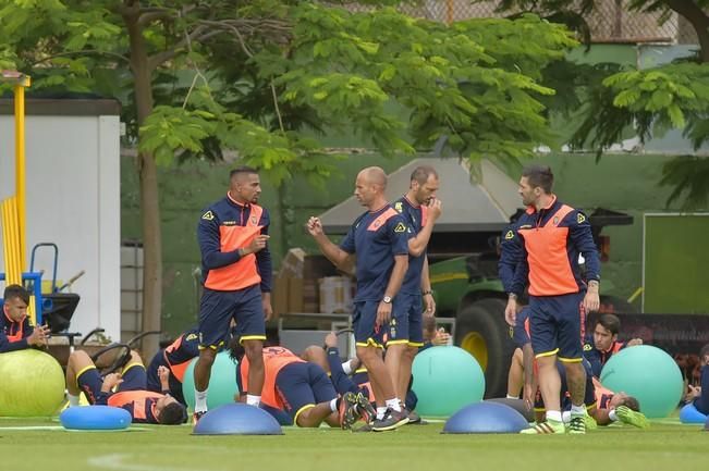 Entrenamiento de la UD Las Palmas, con el nuevo ...