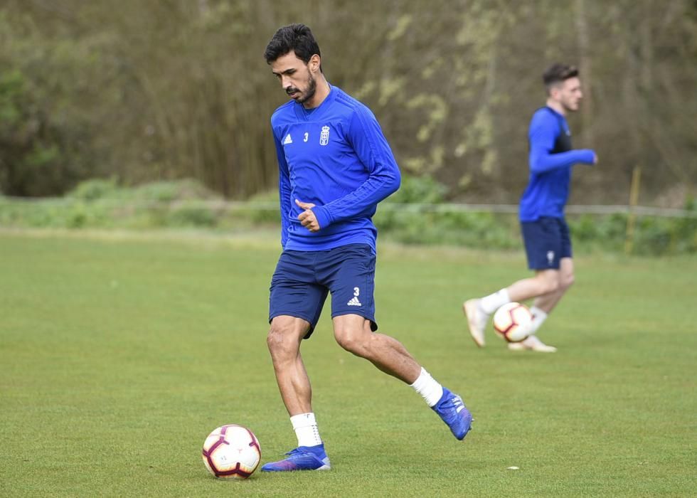 Entrenamiento del Oviedo