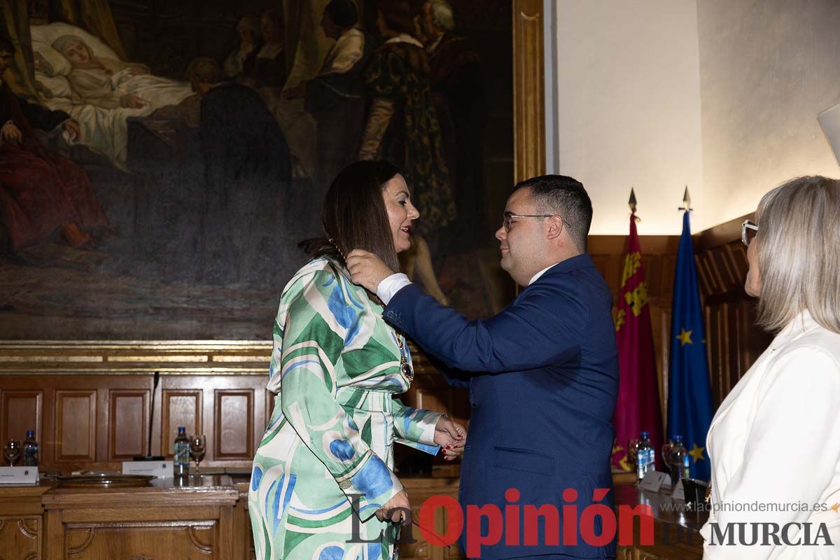 Pleno de investidura en el Ayuntamiento de Caravaca