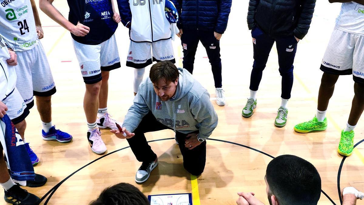 Martín Guerreiro será el entrenador del equipo U22 del Monbus Obradoiro.