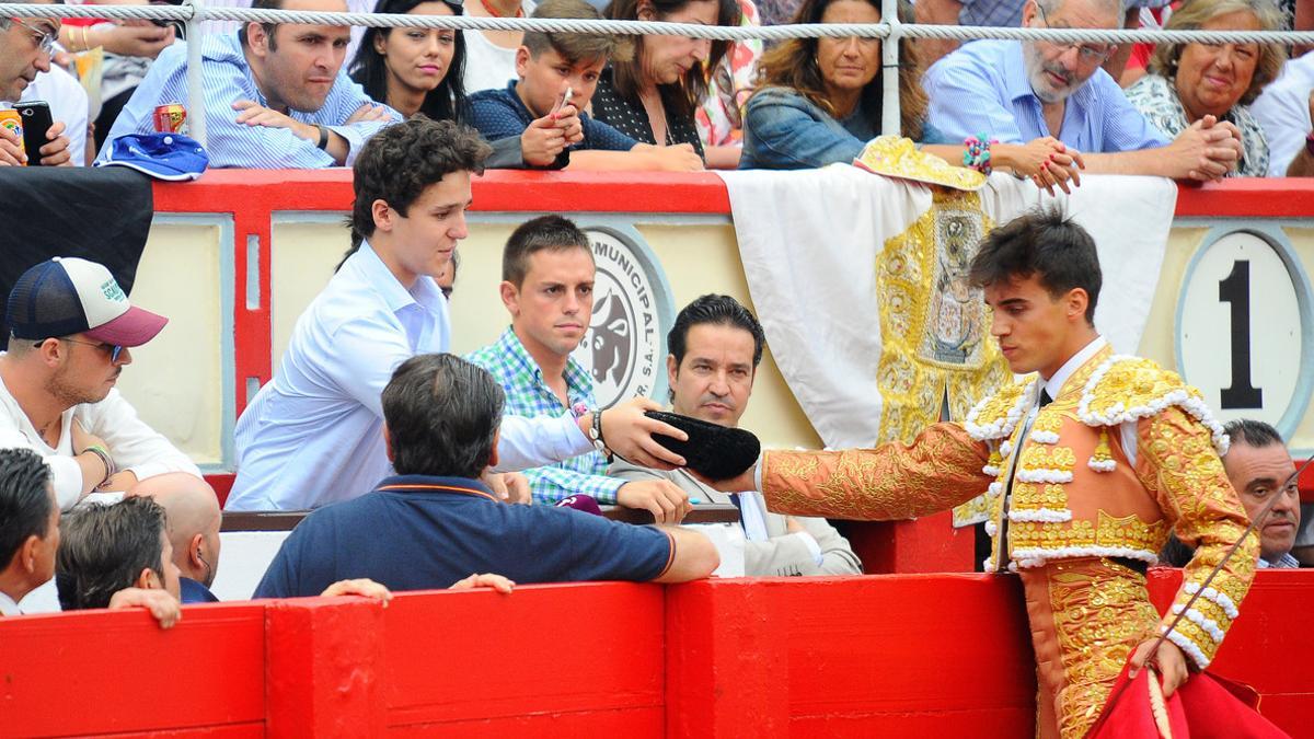 Froilán de Marichalar, en la corrida de toros de Gonzalo Caballero en Santander.