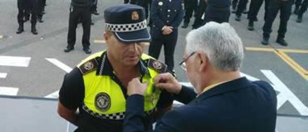 Imagen del día de celebración del patrón de la Policía Local