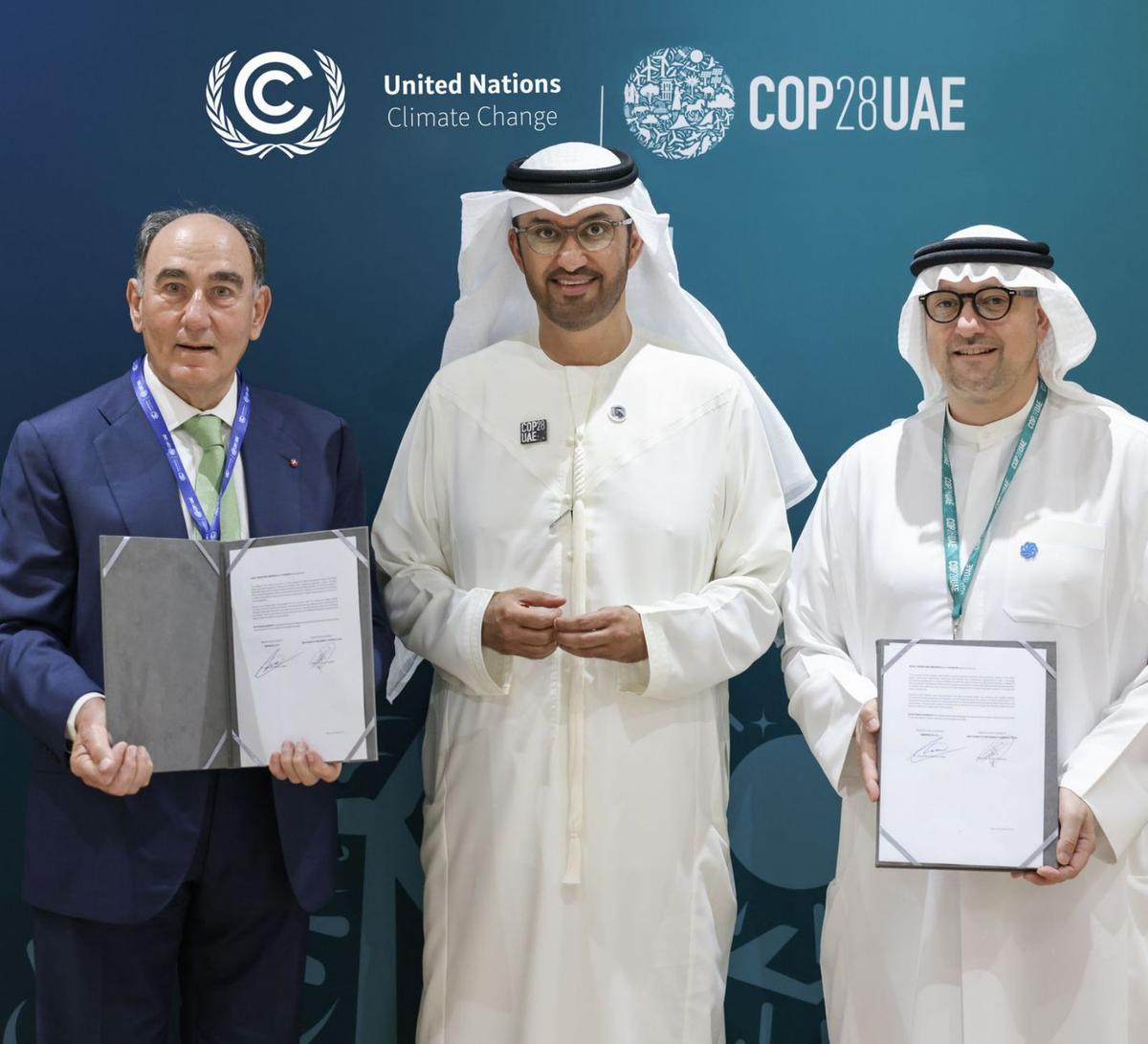 Iberdrola invertirà amb Abu Dhabi 15.000 milions en renovables