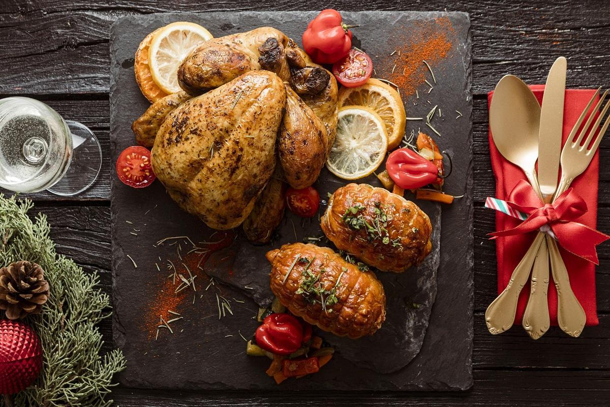 Se puede conseguir un menú navideño equilibrado optando por las carnes blancas.