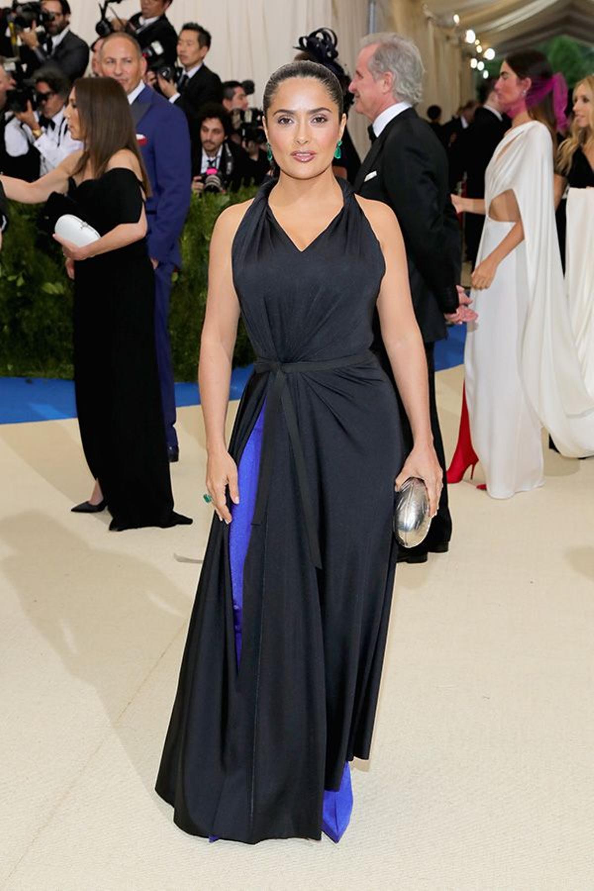 Salma Hayek en la Gala Met