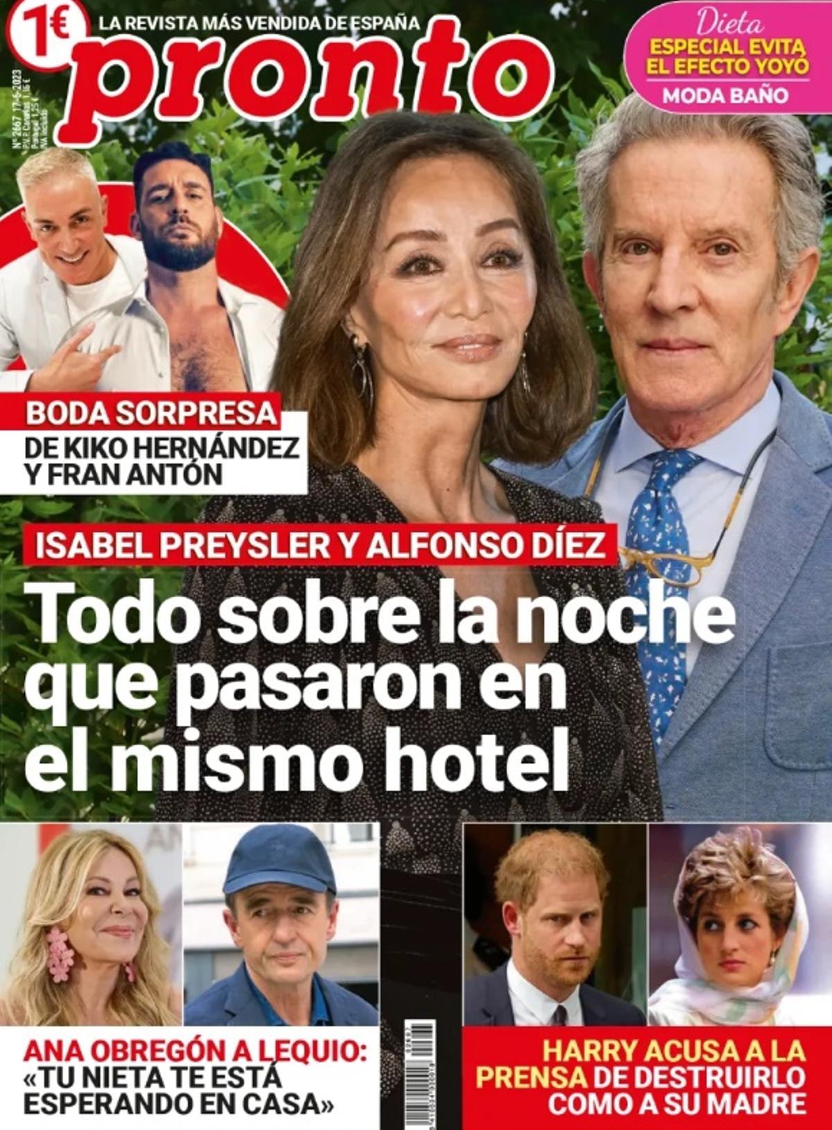 Portada de la revista PRONTO del 12 de junio de 2023