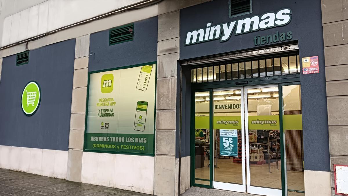 Fachada del nuevo minymas de Avilés