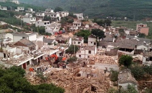 Un terremoto de 6,5 grados sacude China