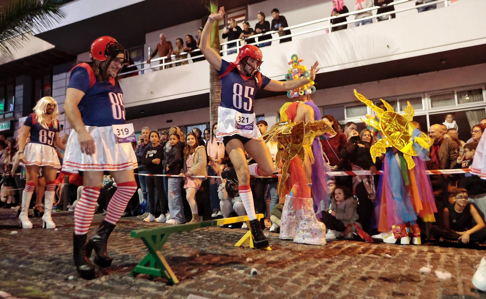 Mascarita Ponte el Tacón, en Puerto de la Cruz