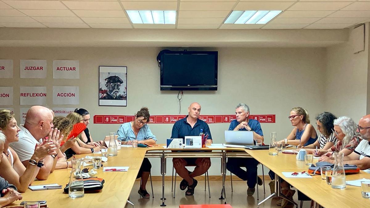 Una reunión de la Ejecutiva del PSOE en una imagen de archivo