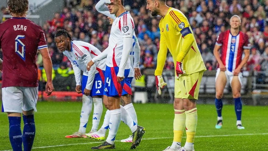 La decadencia de la &#039;Azzurra&#039;: Italia se la pega en Oslo y se vuelve a complicar el Mundial