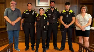La Policia Local de la Bisbal incorpora quatre agents per combatre l’incivisme