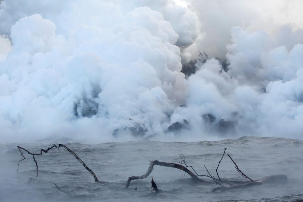 Les erupcions del volcà Kilauea arriben a l'Oceà P