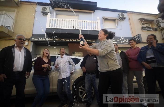 Lotería de Navidad 2019: Celebración en Murcia y Las Torres de Cotillas