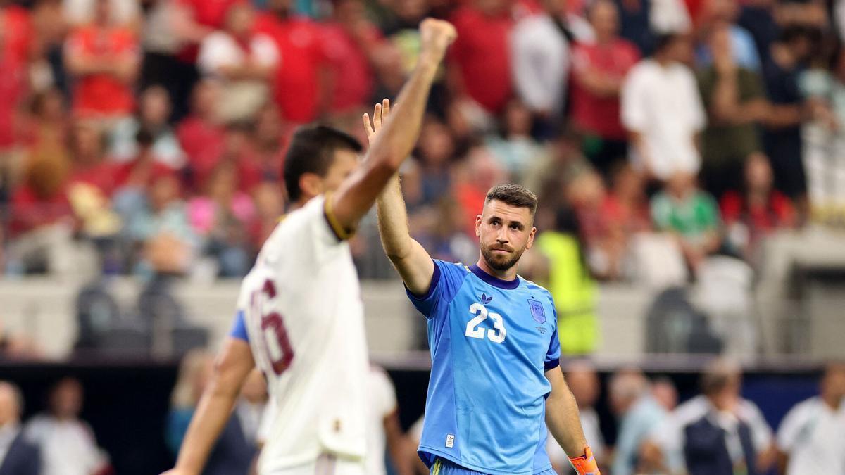 Simón y Rodri celebran el pase a cuartos