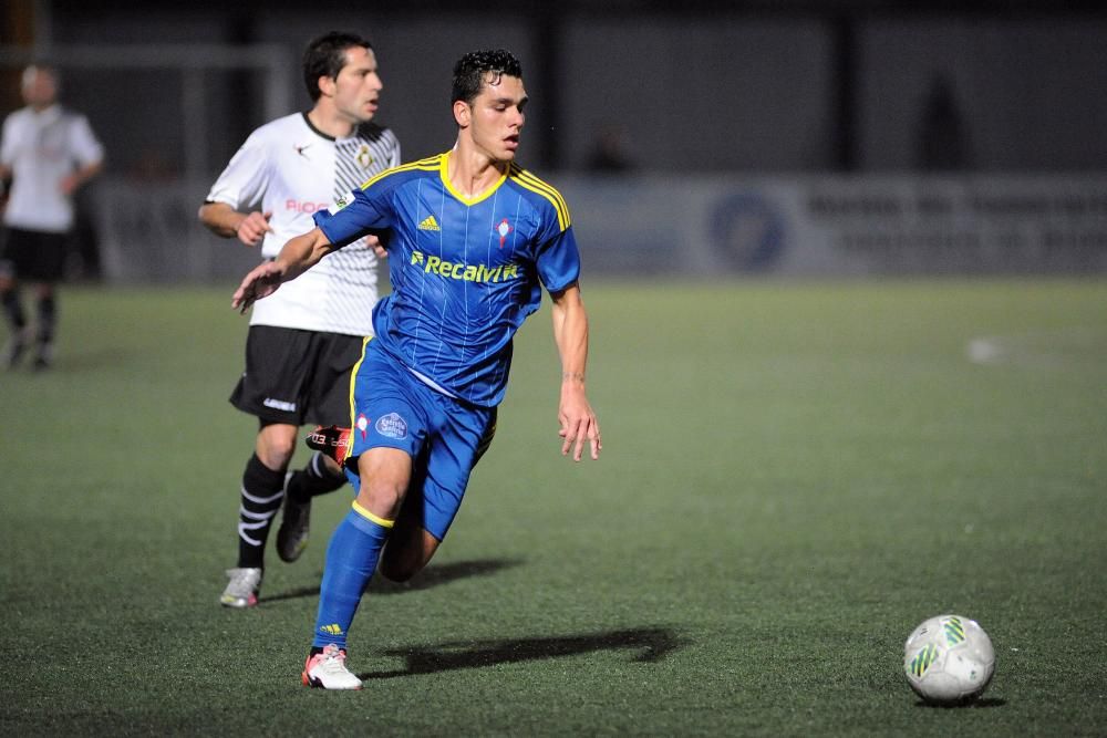 El partido entre el Caudal y el Celta B, en imágenes