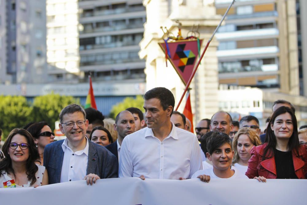 Manifestación del Orgullo LGTBi en Valencia