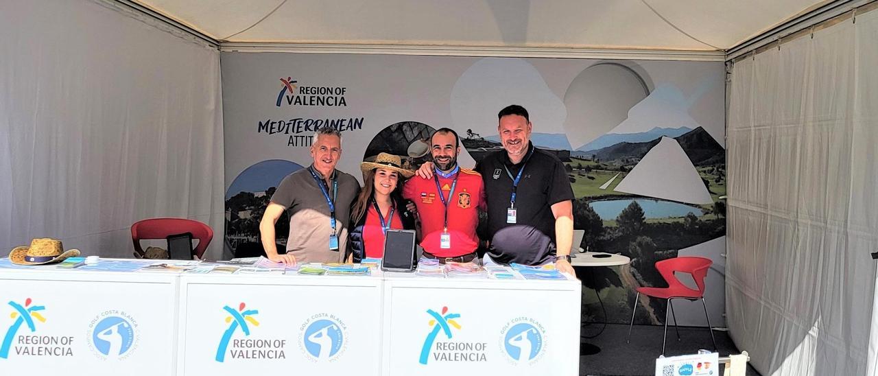 La  Asociación de Campos de Golf de la Costa Blanca y Comunitat Valenciana acude al BMW Open en Alemania