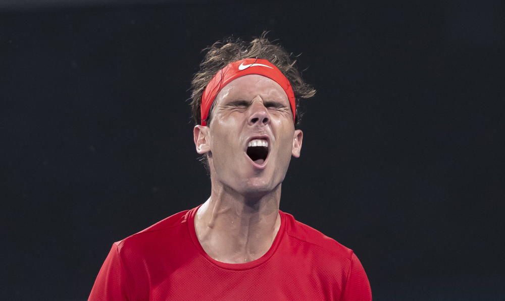 La derrota de Nadal ante Goffin, en imágenes.