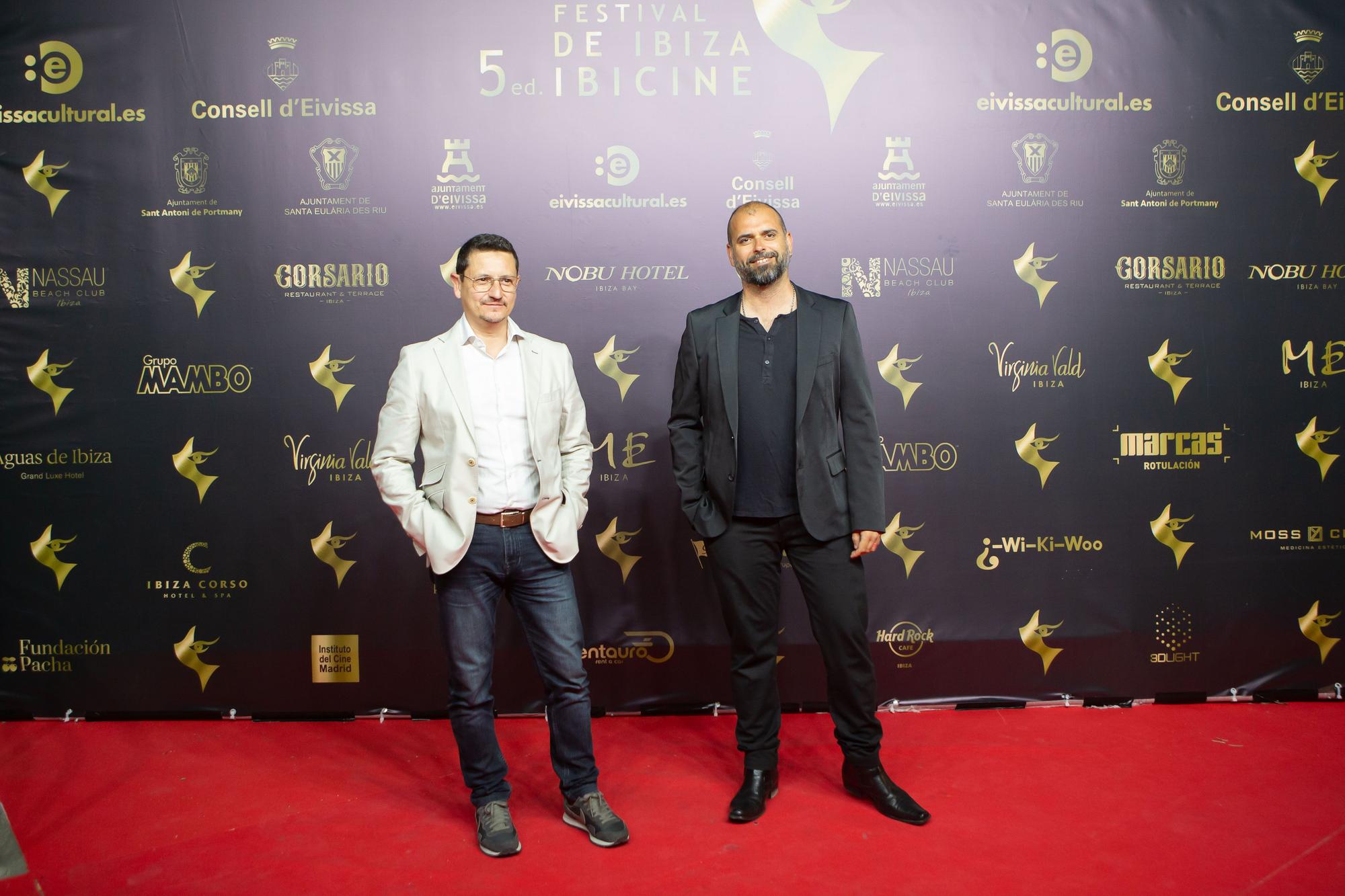 La alfombra roja y gala de clausura del festival Ibicine de Ibiza.