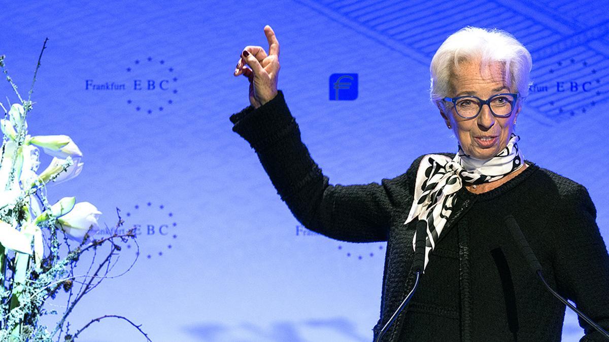 La presidenta del BCE, Christine Lagarde.