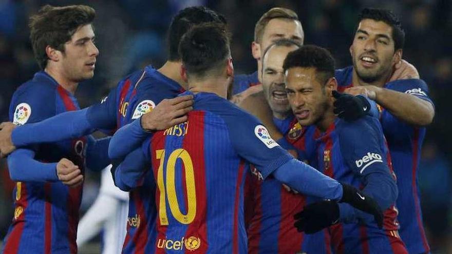 El Barça rompe el maleficio de Anoeta