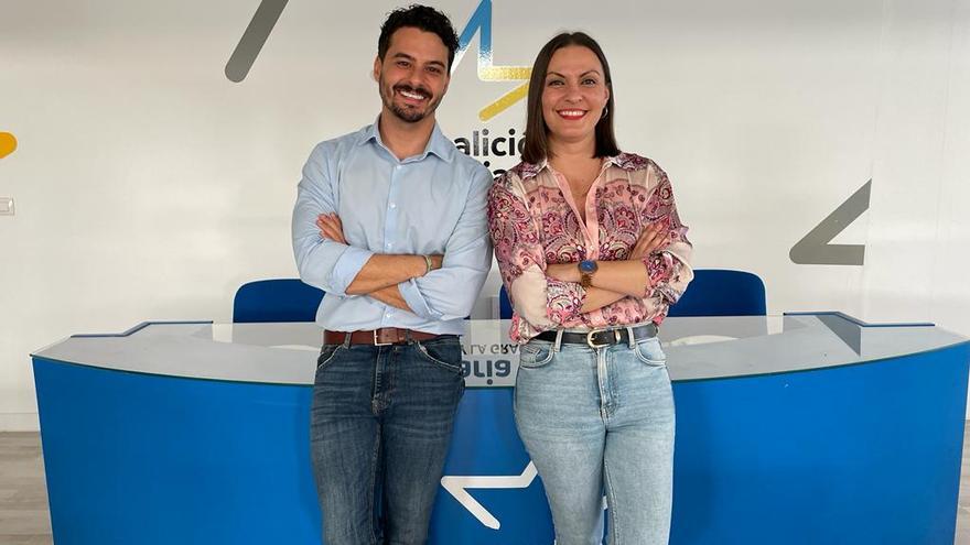 David Toledio y Migdalia Machín.