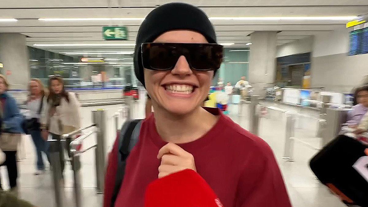 Melody aterriza en Málaga tras Eurovisión: "Por encima de todo tiene que prevalecer el arte"