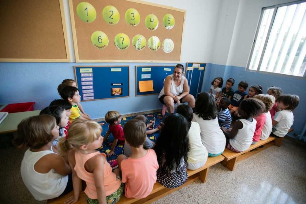 Primer día de colegio