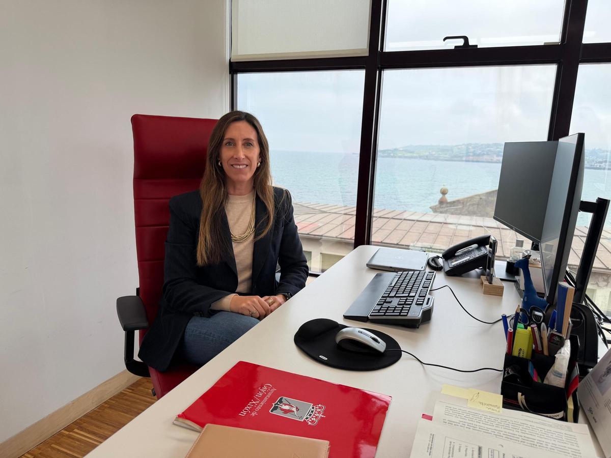 Ángela Pumariega, vicealcaldesa y concejala delegada de Economía, Empleo, Turismo e Innovación en el Ayuntamiento de Gijón