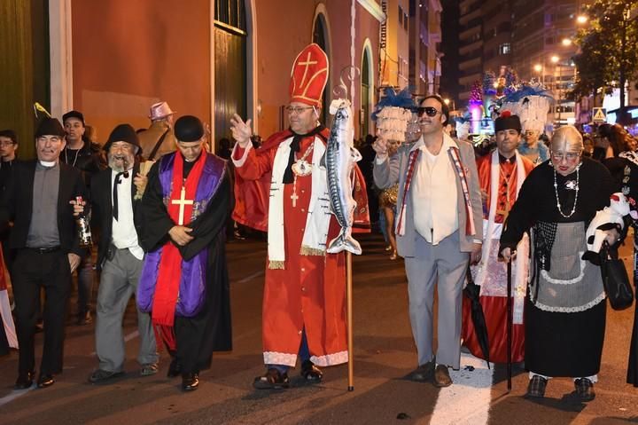 Ultimo acto del Carnaval. Entierro de la sardina