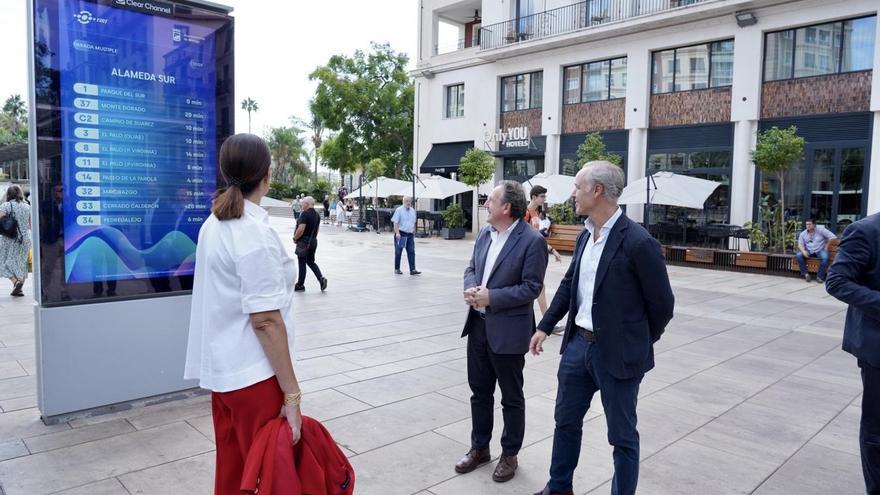 Málaga contará con 230 nuevas pantallas digitales de gran formato